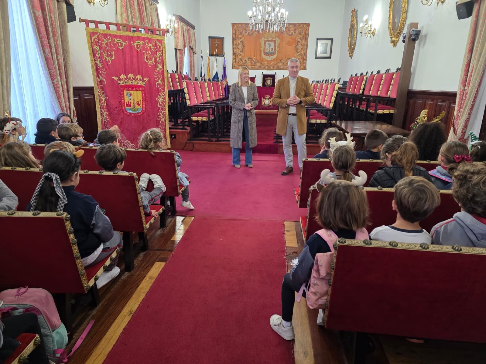 Visita educativa al Ayuntamiento de La Laguna para alumnado de Primaria