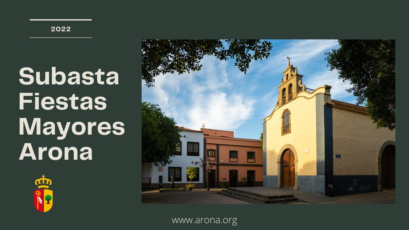 Adjudicación Provisional de Puestos para las Fiestas Mayores de Arona 2022