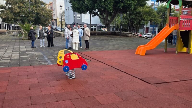 Ampliación del parque infantil de la Plaza de San Juan en La Laguna.