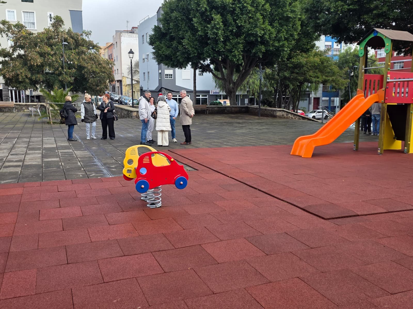 Ampliación del parque infantil de la Plaza de San Juan en La Laguna.