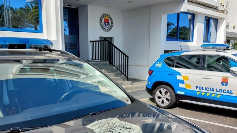 Detenido en Arrecife por circular sin permiso y dar positivo en tres drogas