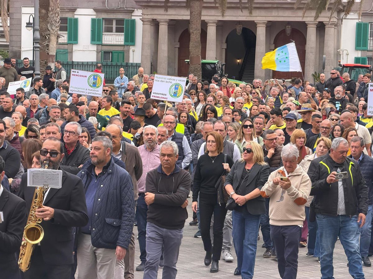 El sector primario protesta por sensibilidad de Europa con Canarias