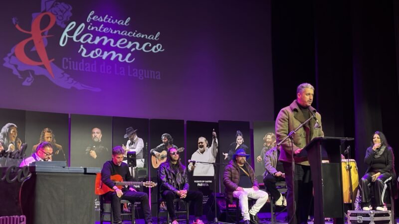 Homenaje a Paco de Lucía en Festival Flamenco Romí en La Laguna