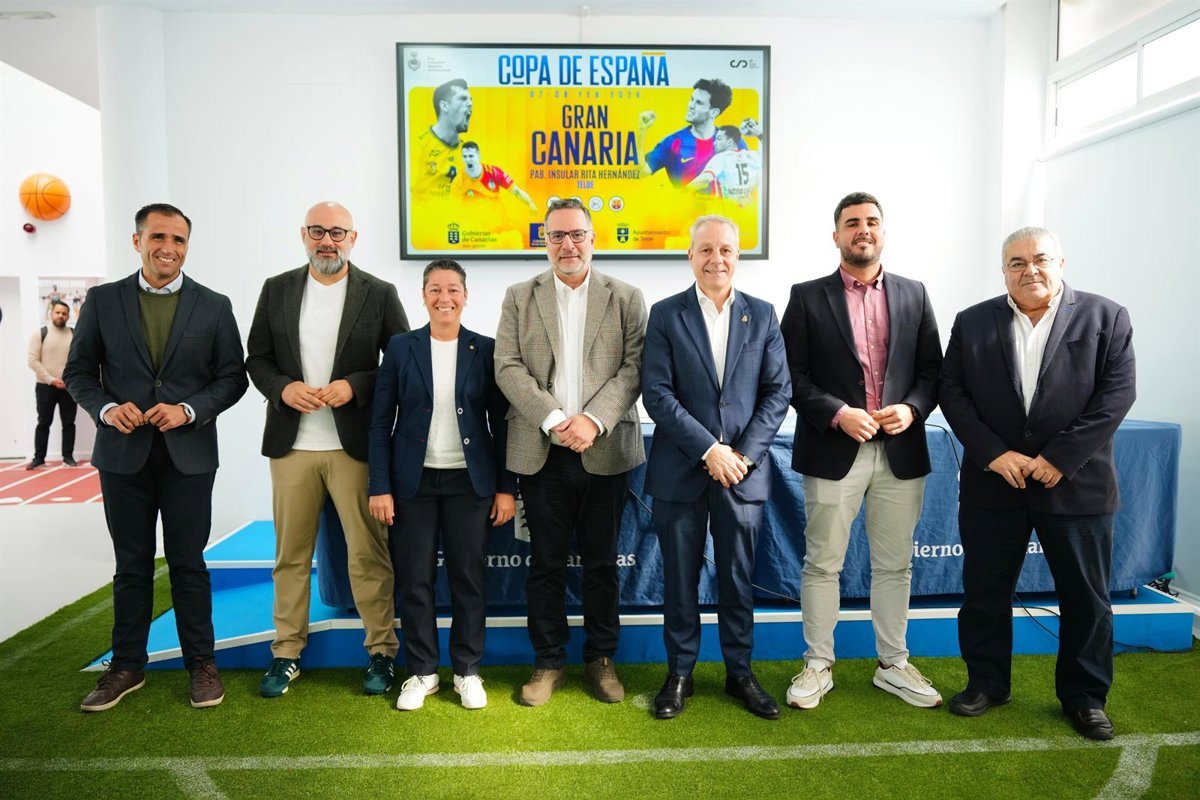 La Copa de España llevará el balonmano español a Gran Canaria el 7 y 8 de febrero.