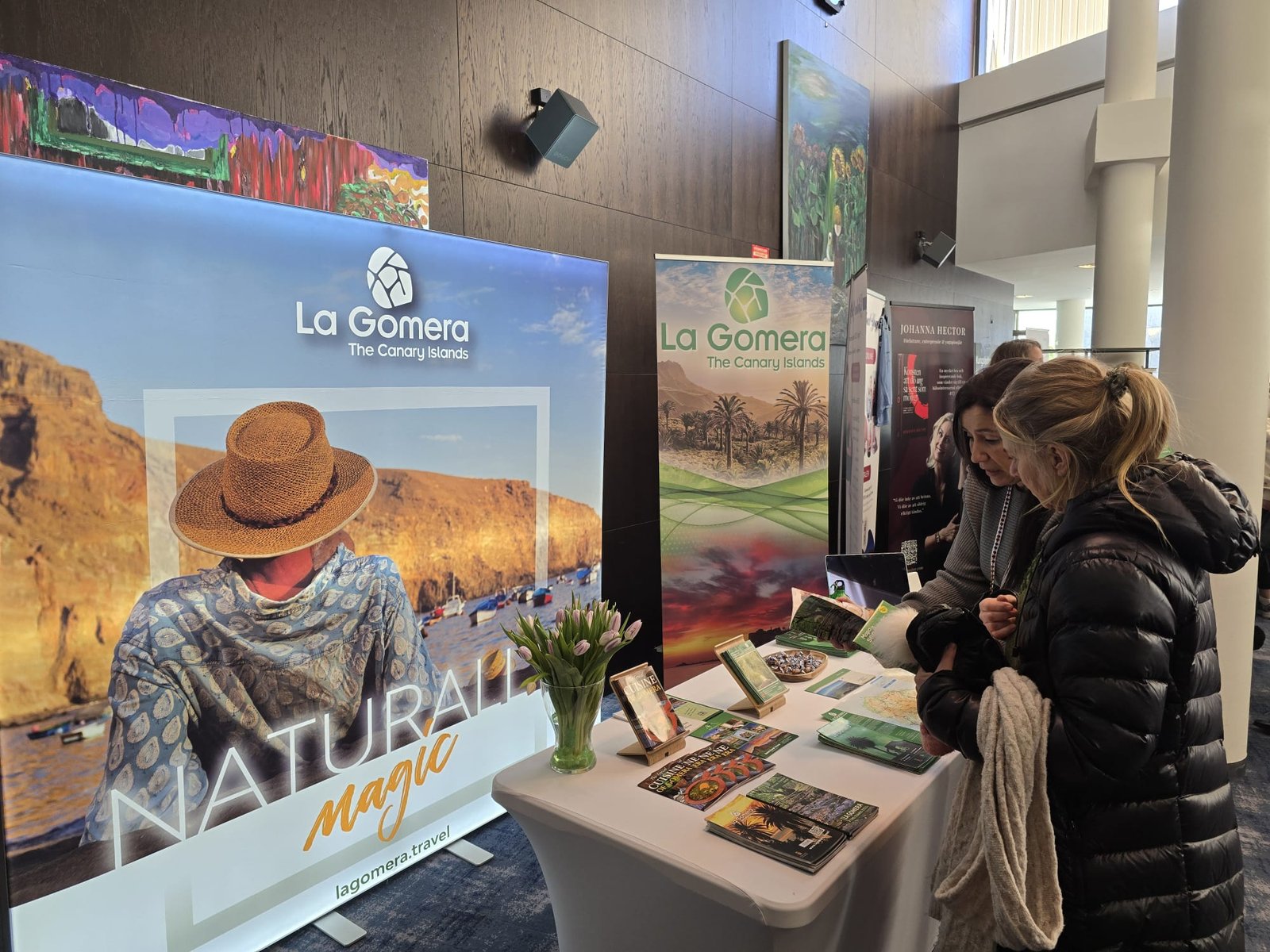 La Gomera destaca en feria Yoga Games Estocolmo como destino de bienestar
