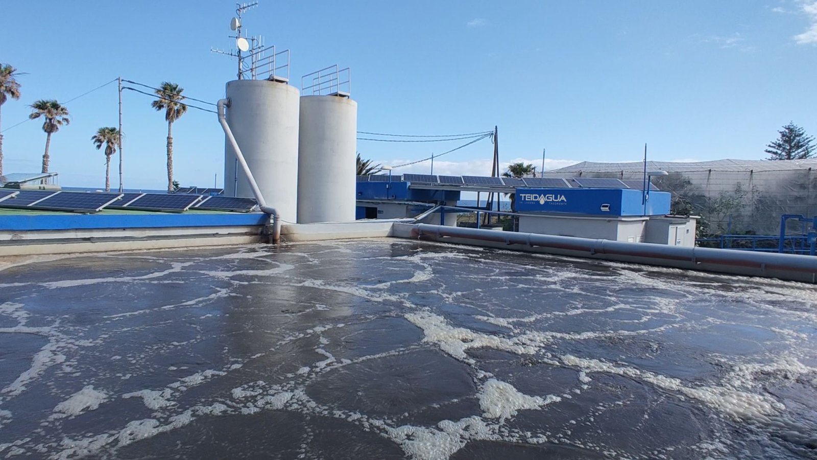 Mejora en depuradora de Punta del Hidalgo con técnica innovadora