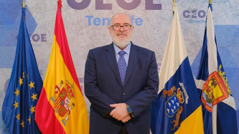 Pedro Alfonso reelegido presidente de CEOE-Tenerife.