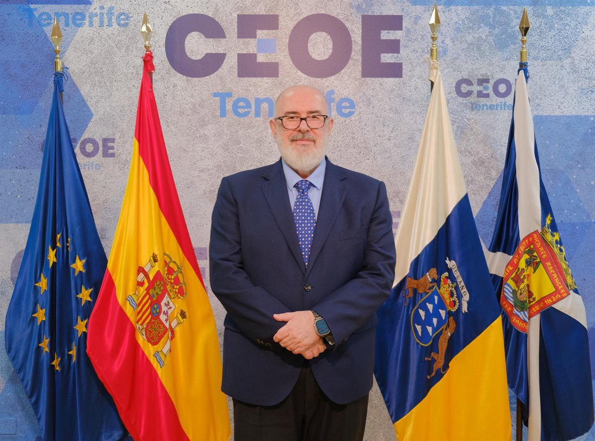 Pedro Alfonso reelegido presidente de CEOE-Tenerife.