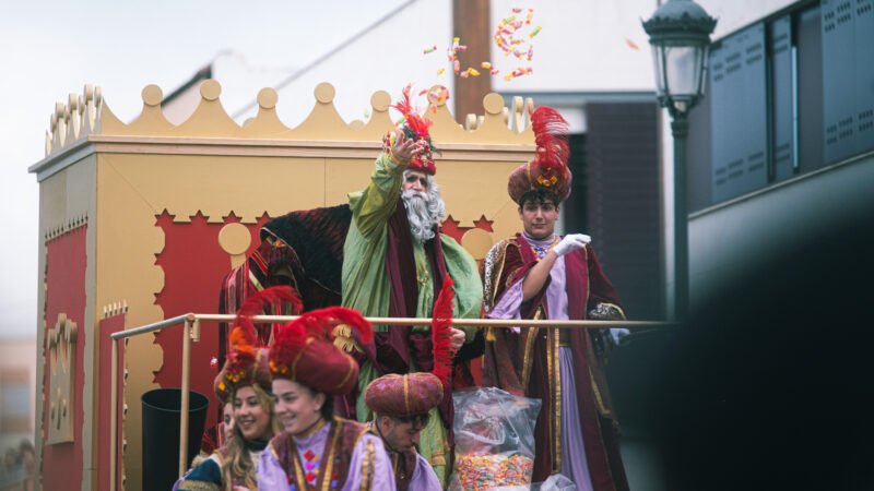 Preparativos para la llegada de los Reyes Magos a La Laguna