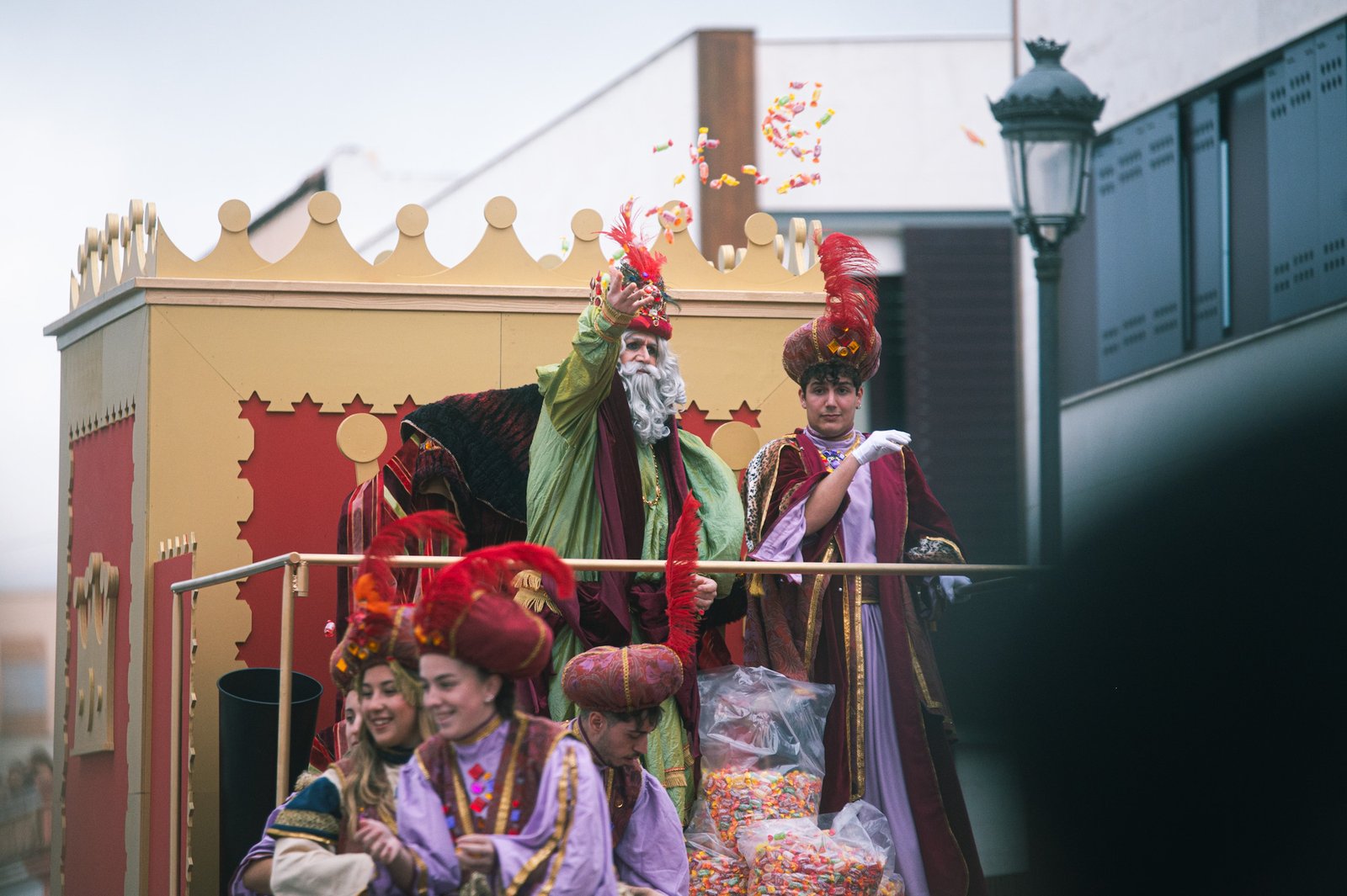Preparativos para la llegada de los Reyes Magos a La Laguna