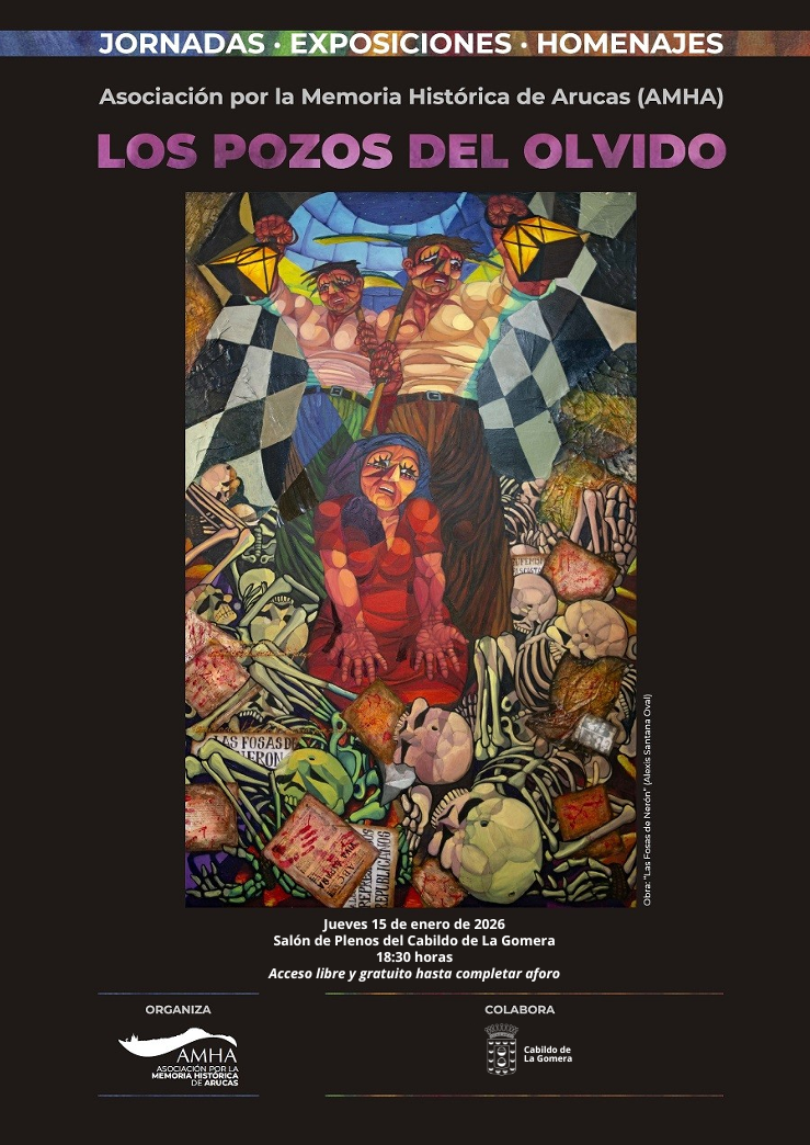 Proyección del documental ‘Los pozos del olvido’ en el Cabildo de La Gomera