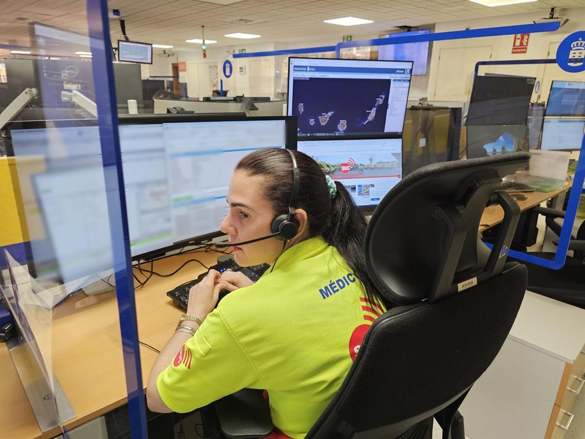 Un peatón en estado crítico tras ser atropellado por una motocicleta en Las Palmas de Gran Canaria.