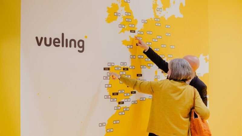 Vueling refuerza conexiones desde Bilbao en verano 2026 con Bruselas, París, Lisboa, Oporto y Milán