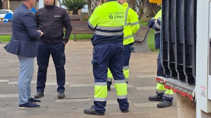 Ampliación de puntos de recogida selectiva en el centro histórico de La Laguna.