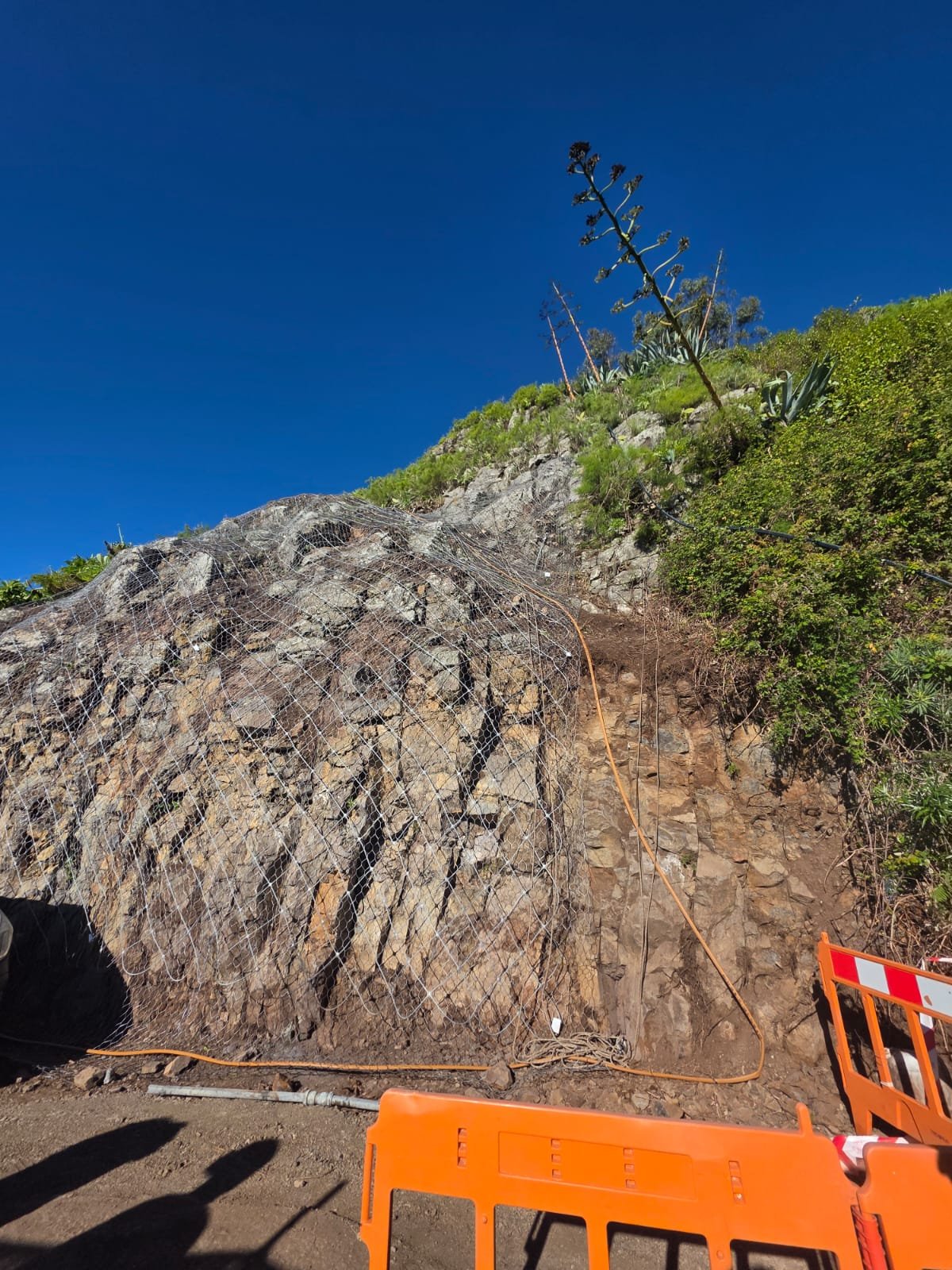 Ampliación del proyecto de adecuación del talud de La Degollada por labores preventivas