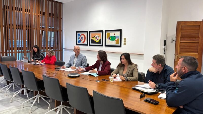 Avanza la seguridad en garajes de Puerto Naos con el Peinpal