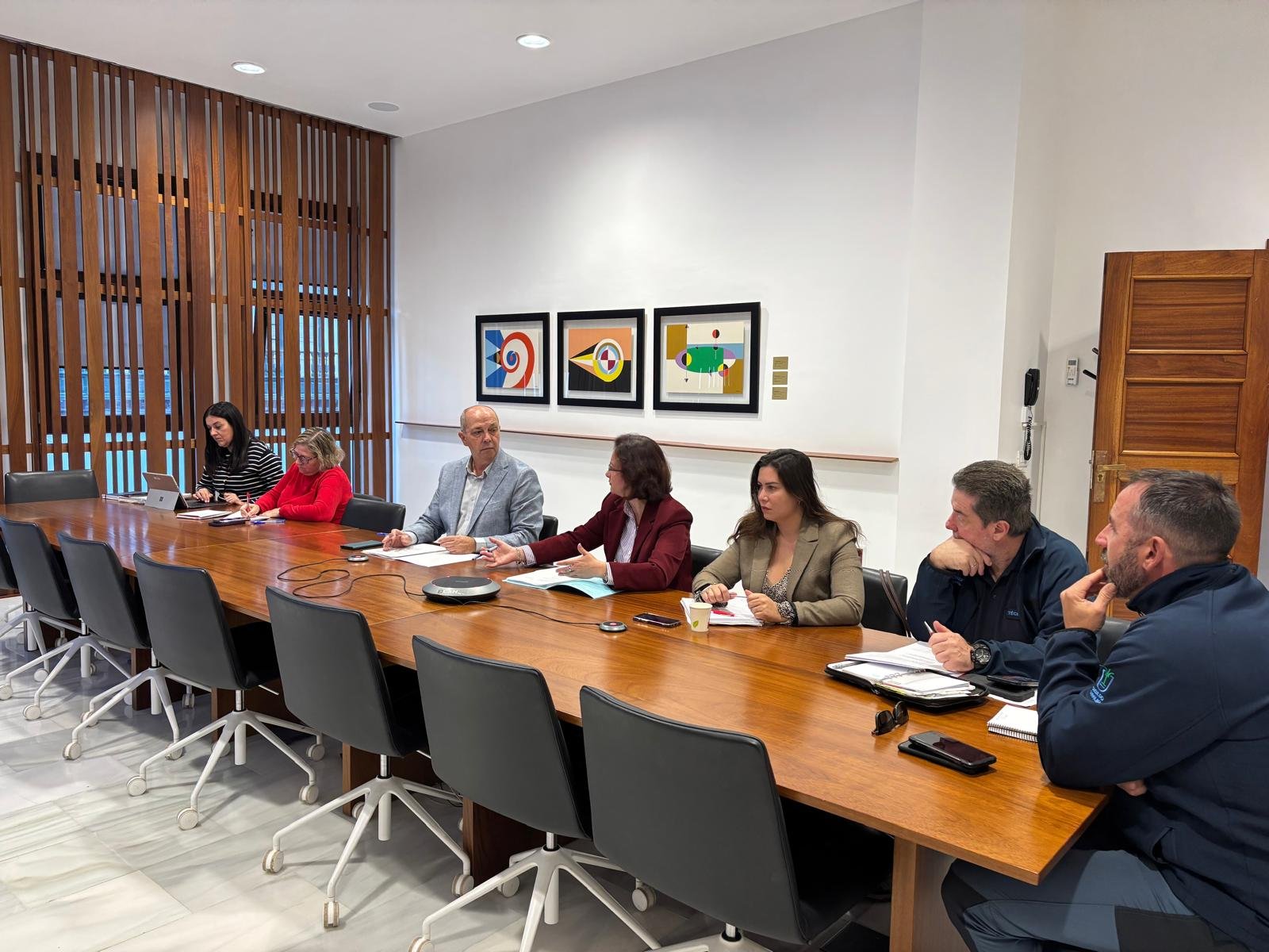 Avanza la seguridad en garajes de Puerto Naos con el Peinpal