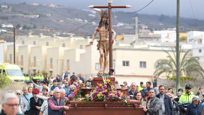 Celebración de la Rogativa de la Lluvia al Santísimo Cristo de la Salud en Arona