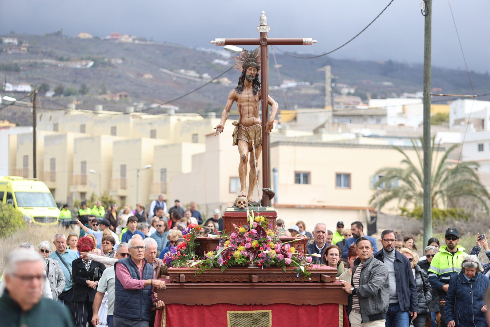 Celebración de la Rogativa de la Lluvia al Santísimo Cristo de la Salud en Arona