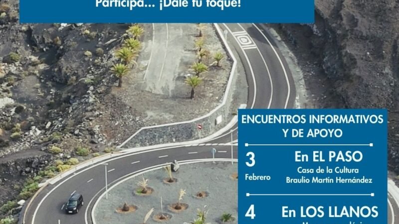Encuentros vecinales para diseñar rotondas en carretera La Laguna-Las Norias. ¡Participa en la construcción del futuro de La Palma!