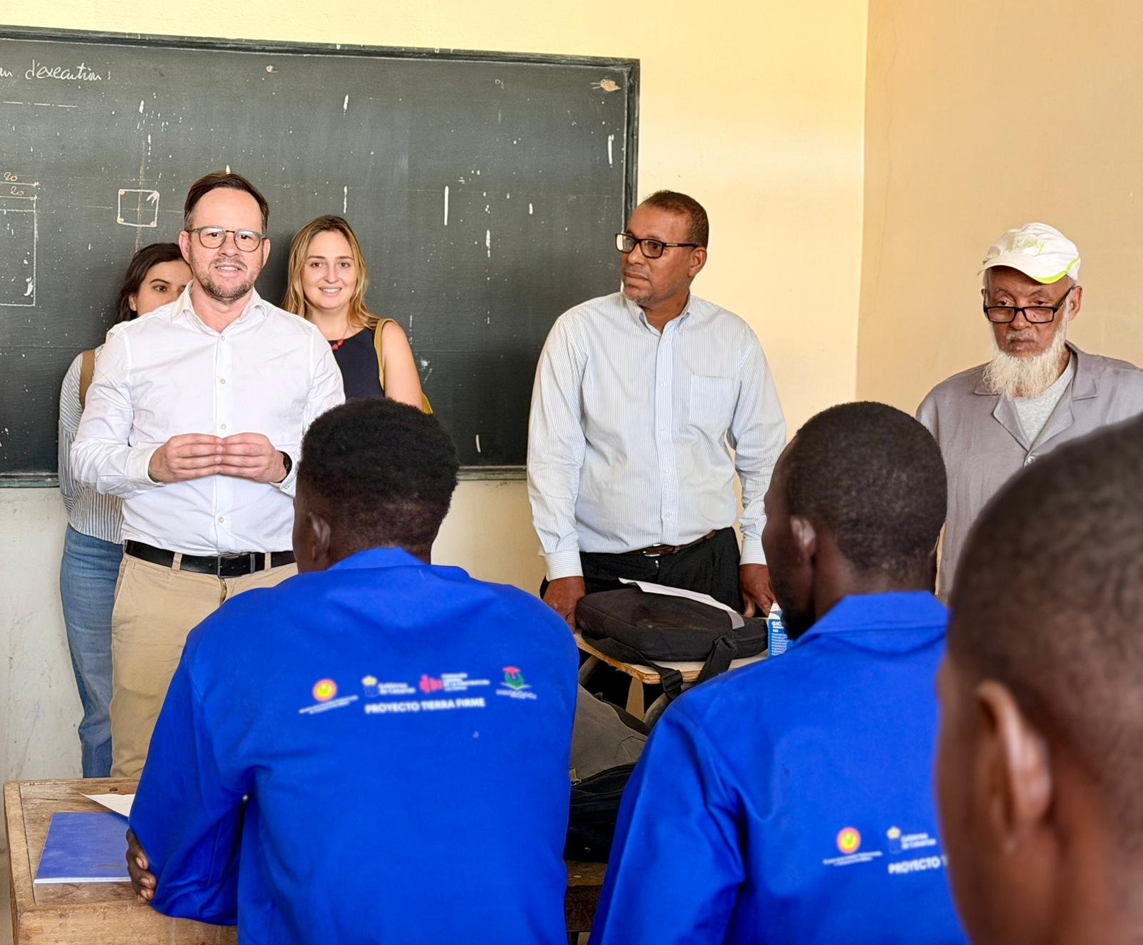 Formación en construcción para jóvenes en Mauritania con el apoyo del Gobierno de Canarias