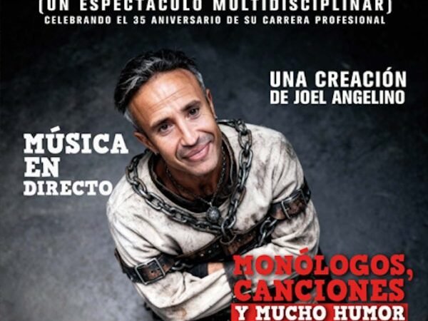Joel Angelino presenta ‘Sé feliz, no normal’ en el Teatro Leal