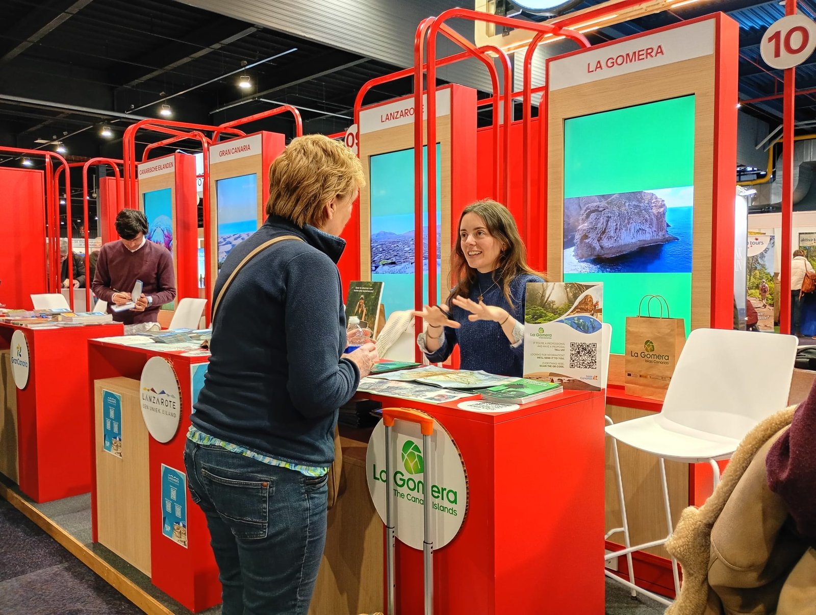 La Gomera promociona turismo activo en feria de Países Bajos