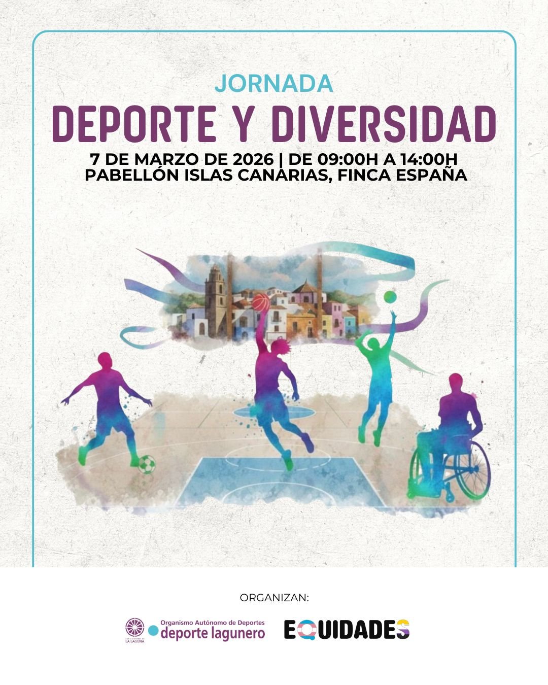La Laguna celebra jornada ‘Deporte y Diversidad’ para promover inclusión y respeto.