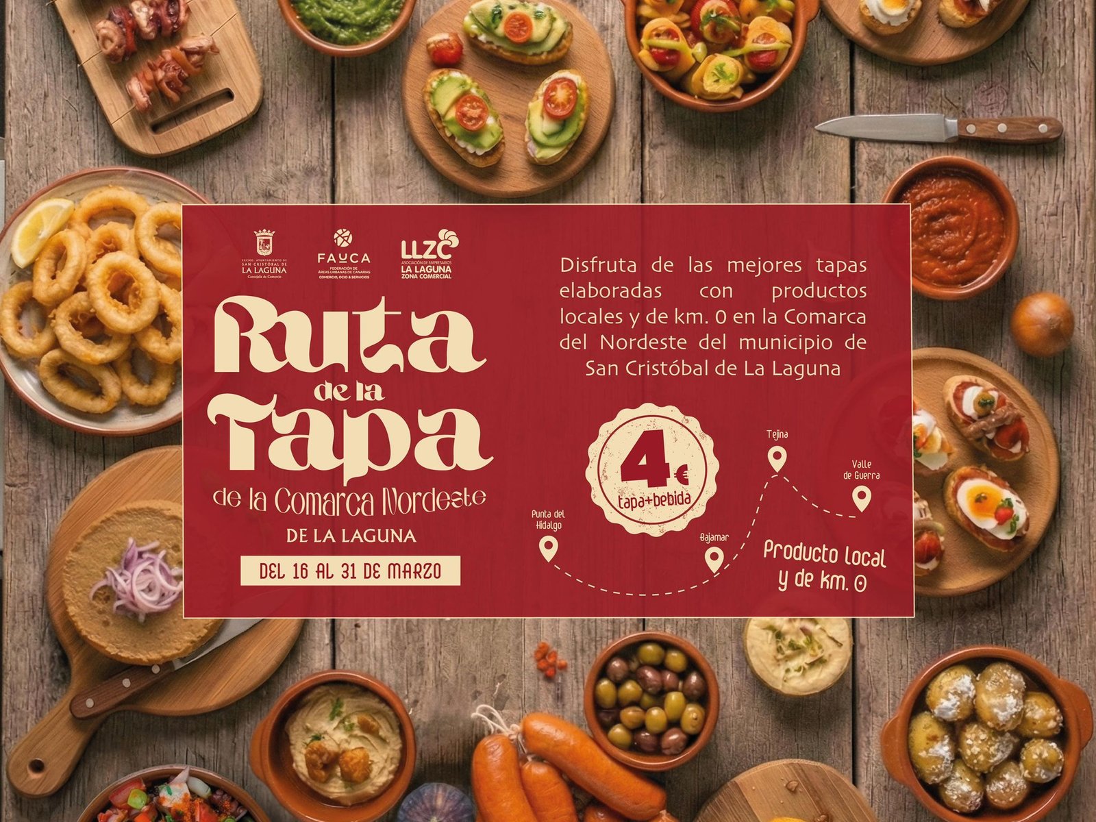 La Ruta de la Tapa vuelve al nordeste de La Laguna.