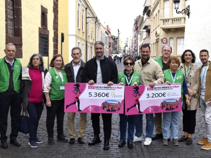 La XVIII Carrera Solidaria de la Mujer recauda 8.560 euros en La Laguna.