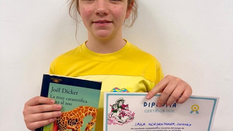 Laila Morgenthaler representará a Canarias en concurso nacional de lectura