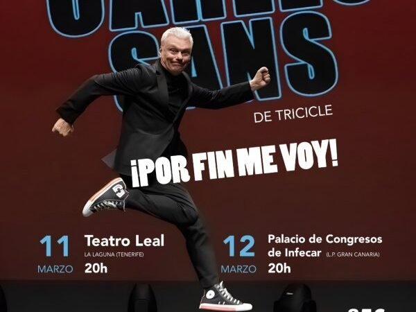 Carles Sans se despide con ‘¡Por fin me voy!’ en el Teatro Leal.