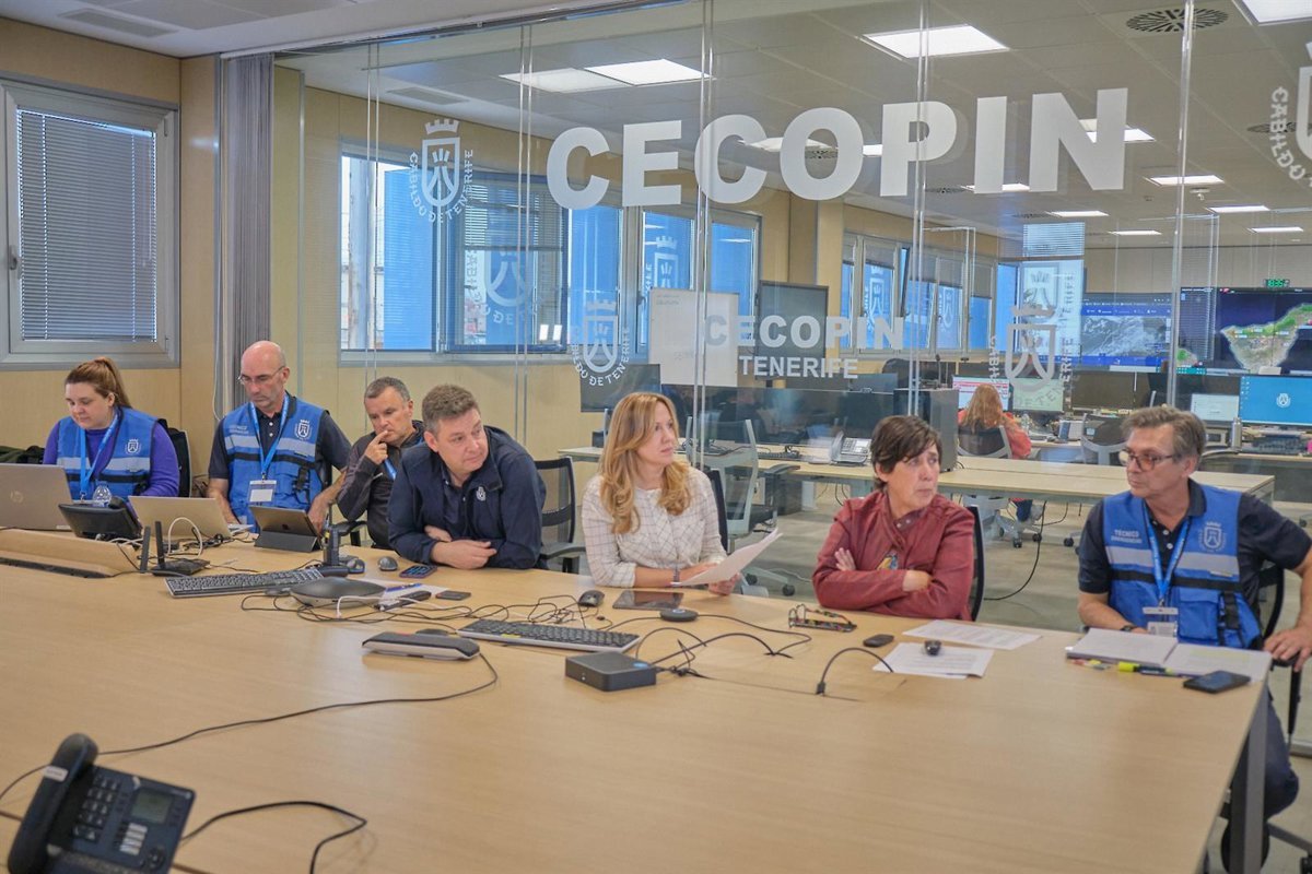 El Cabildo de Tenerife rebaja a prealerta el PEIN tras la borrasca ‘Therese’ y mantiene restricciones