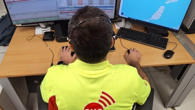 Herido moderado al salirse de la vía en Tinajo, Lanzarote