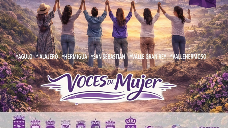 La Gomera celebra el 8M con salud, reconocimiento social y conexión con la naturaleza