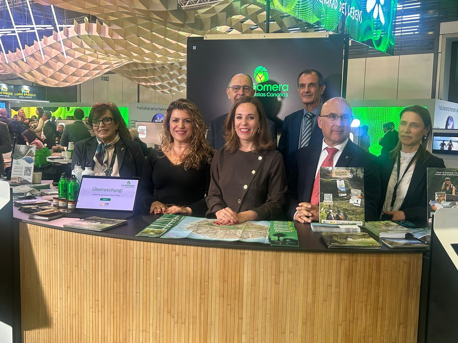 La Gomera impulsa nuevos productos turísticos en la ITB de Berlín.