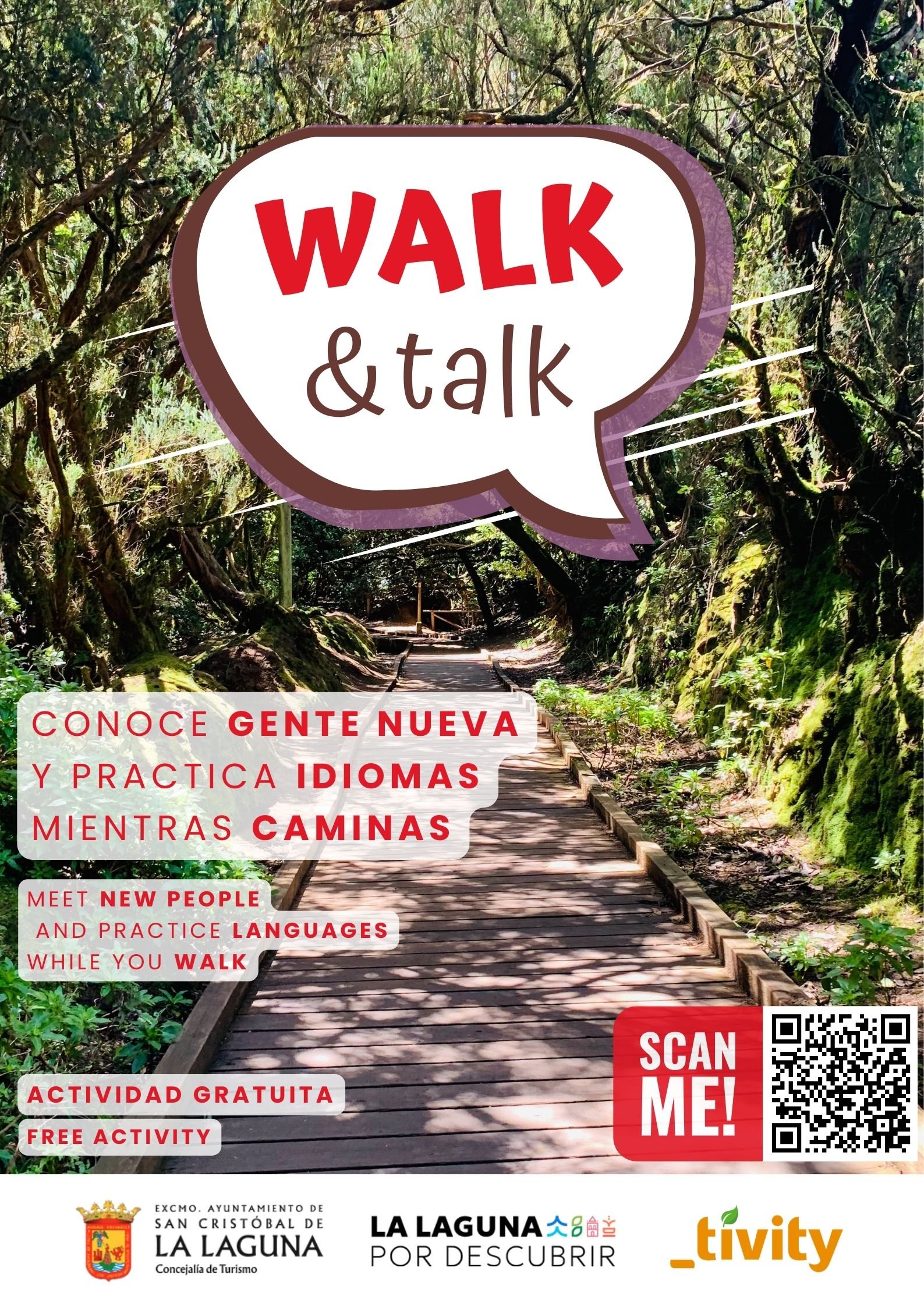 La Laguna promueve Walk & Talk 2026: senderismo cultural y sostenibilidad