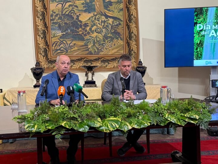 La Palma destaca como modelo de gestión hídrica en el Día Mundial del Agua.
