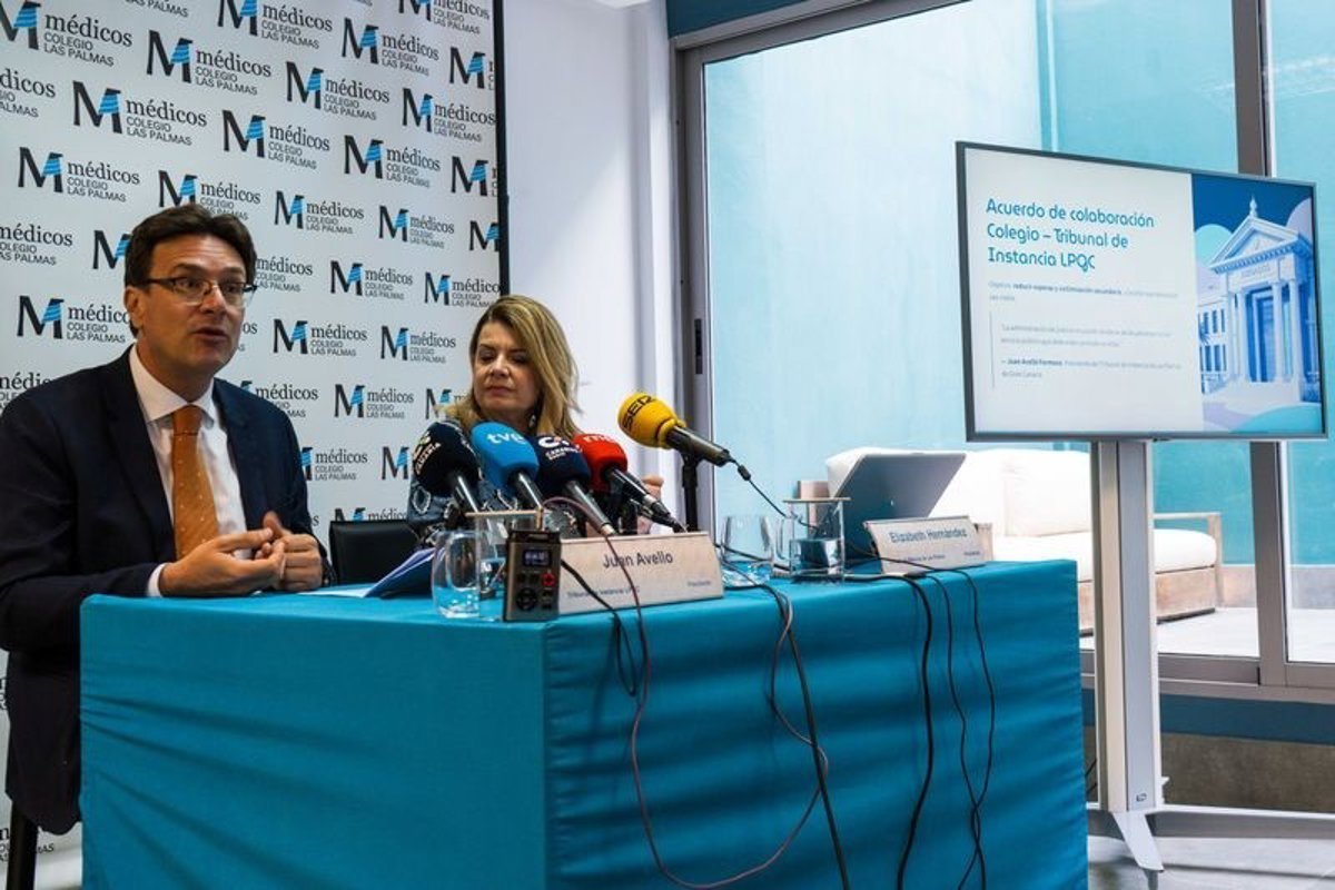 Médicos de Las Palmas y Tribunal de Instancia LPGC unen esfuerzos para humanizar experiencia judicial de doctores agredidos