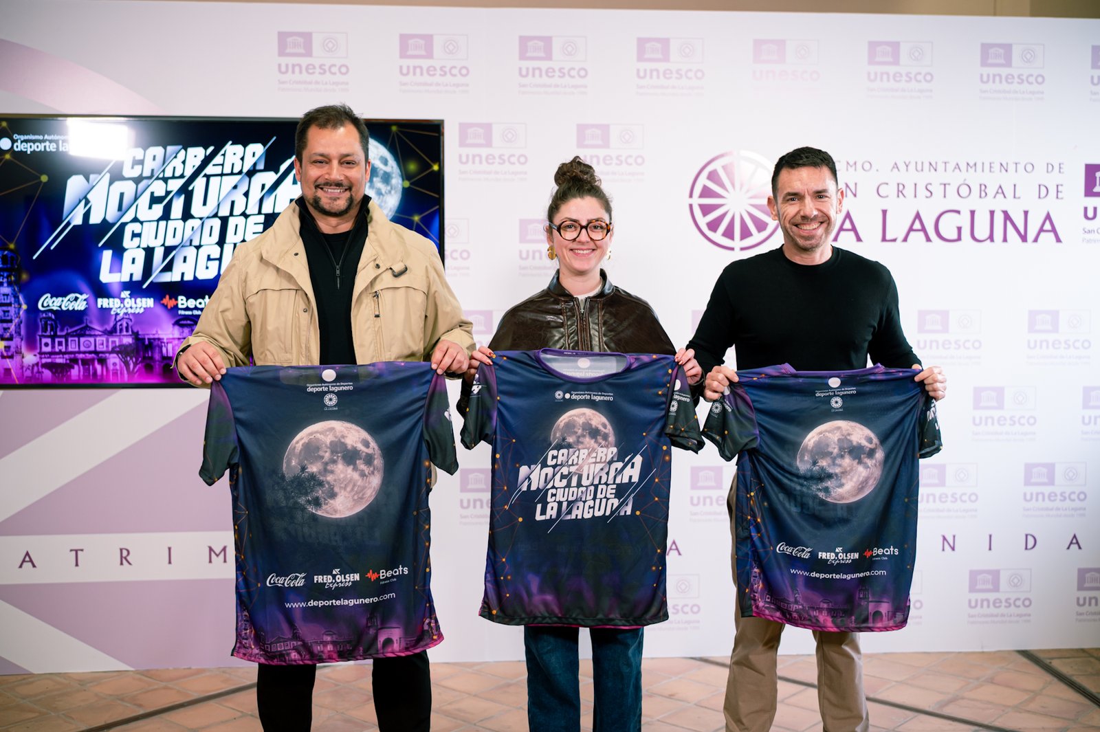 Preparativos para la XV Carrera Nocturna Ciudad de La Laguna