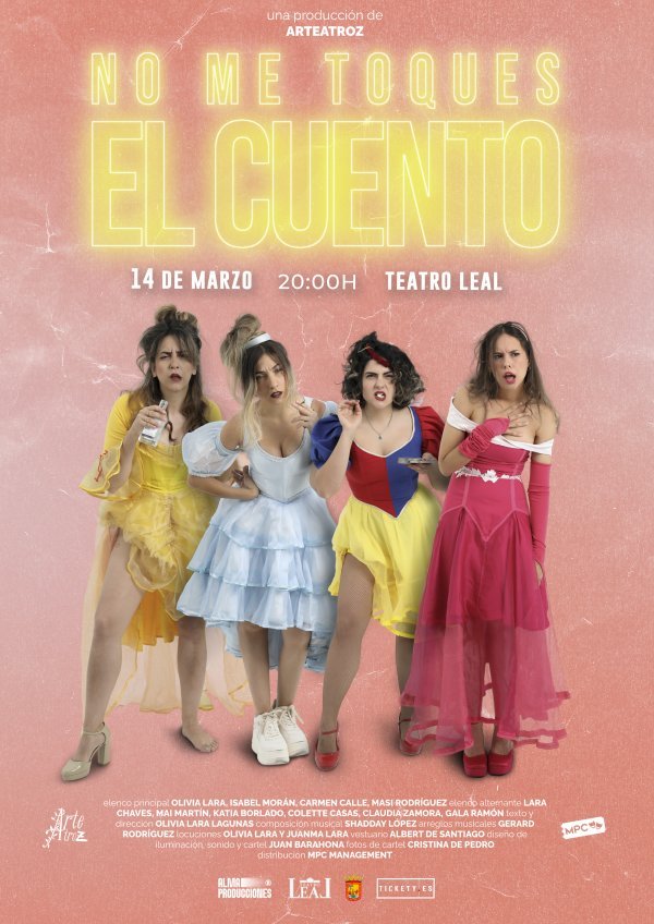 Princesas desafían roles de género en el Teatro Leal.