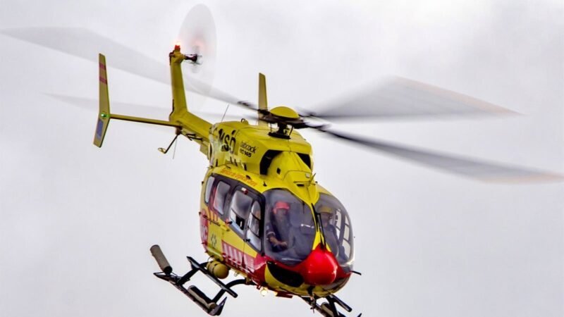 Rescatan en helicóptero a ciclista herido grave tras caída en Vilaflor (Tenerife)