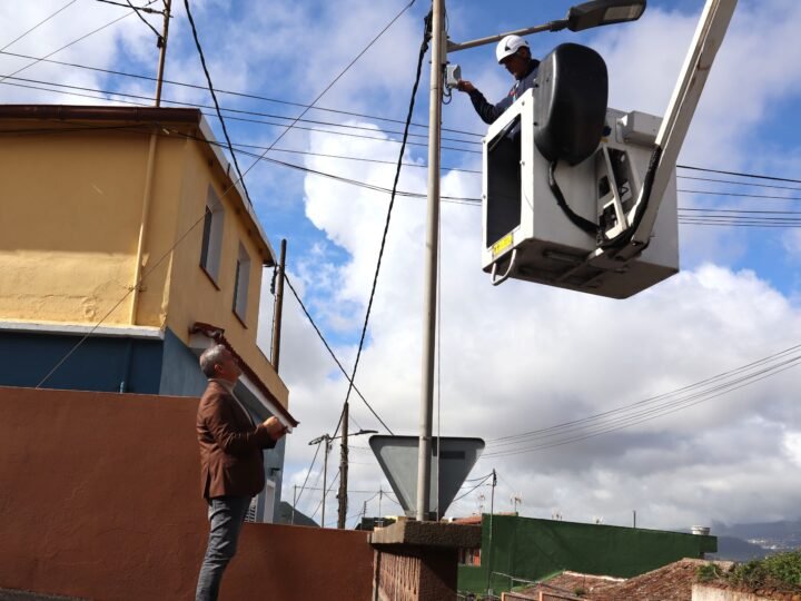 Respuesta rápida del servicio de alumbrado público tras paso de borrasca Regina