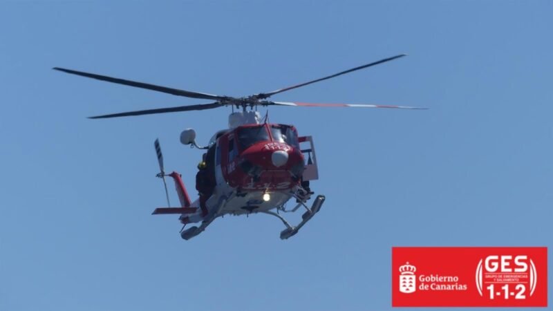 Un hombre fallece al caer por acantilados en la costa de Ajuy (Fuerteventura)