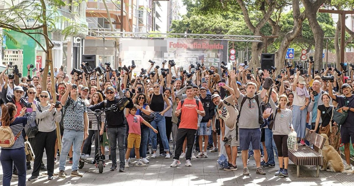 El Concurso de Fotografía Rápida de Las Palmas de Gran Canaria alcanza récord de 200 participantes