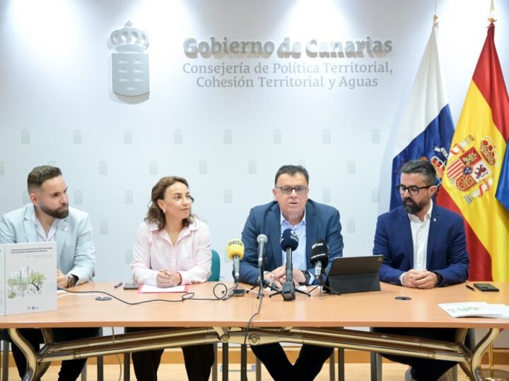Gobierno de Canarias presenta proyecto Renaturalización Urbana para entornos sostenibles y resilientes.