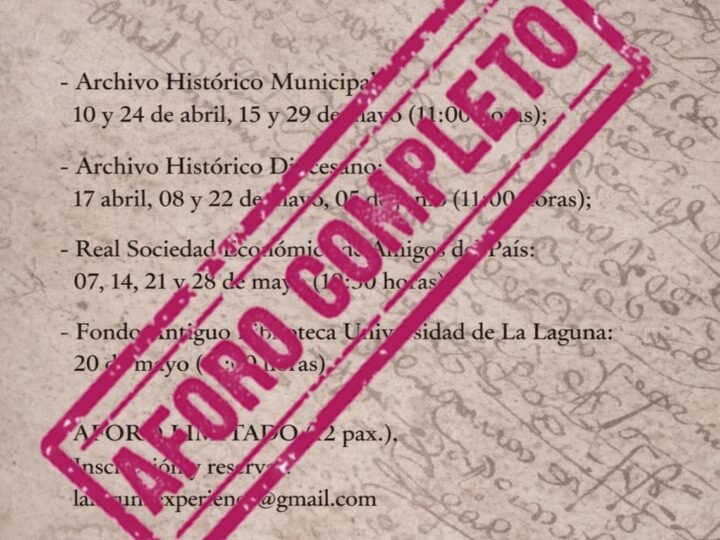 La Laguna agota plazas para Documenta en 24 horas