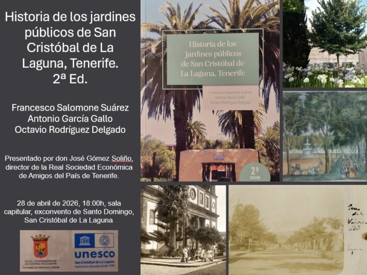 Presentación de la historia de los jardines públicos de La Laguna