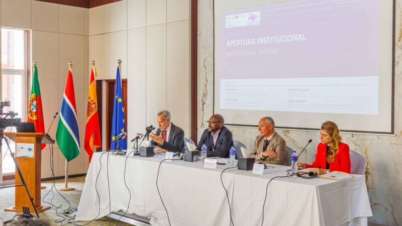 Presentación de proyectos de cooperación con Gambia en Banjul