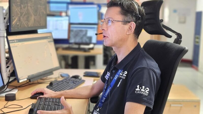 Tres personas resultan heridas tras colisión de dos vehículos en Santa Cruz de Tenerife